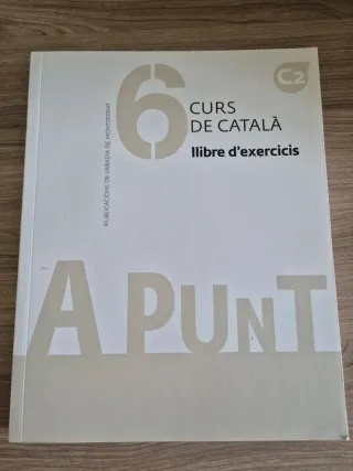 A punt. Curs de català. Llibre d'exercicis, 6