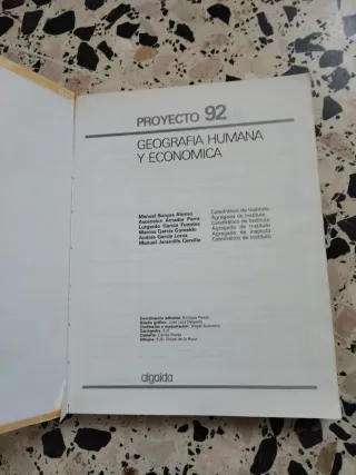 Geografia humana y económica