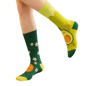 Lote 3 calcetines aguacate unisex talla únic
