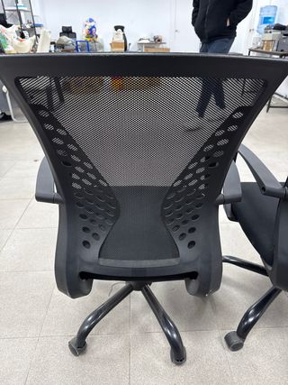 Pack 2 Sillas de Escritorio Negras