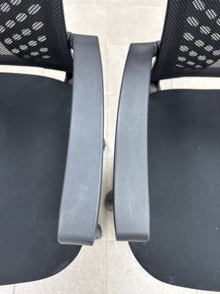 Pack 2 Sillas de Escritorio Negras