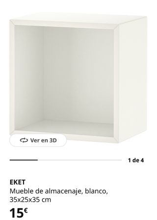 Estanterías Cubo .2 grandes.4 iguales 5€cada una