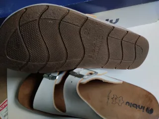 Ciabatte 35 Inblu donna bianche taglia