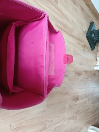 Mochila escolar Herlitz rosa con unicornio