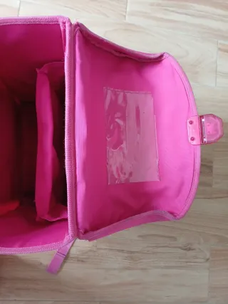 Mochila escolar Herlitz rosa con unicornio