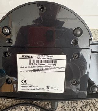 Altavoz Bose Negro y Gris