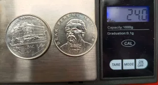 Ungheria 200 Fiorini Argento 1992-1994