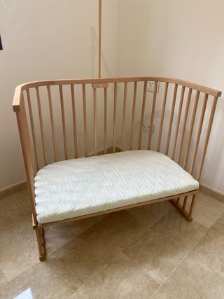 Cuna Colecho Madera Babybay Boxspring XXL ¡Nueva!