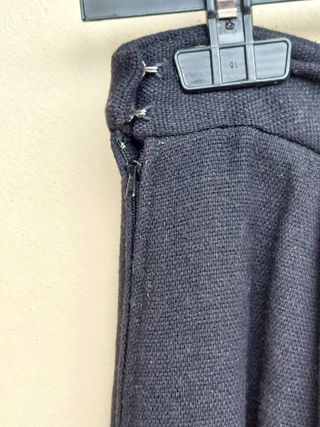 Gonna lunga in lana taglia XS o S colore nero