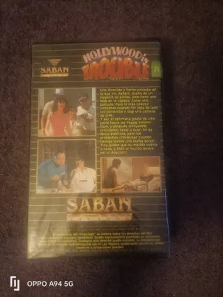 Película VHS Hollywood in Trouble