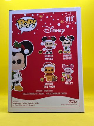 Funko Pop Mickey 612 y Minnie 613 Navidad