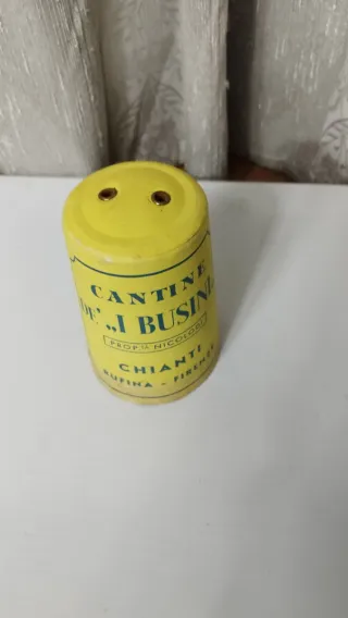 Copritappo Busini cappellotto cartone Vintage