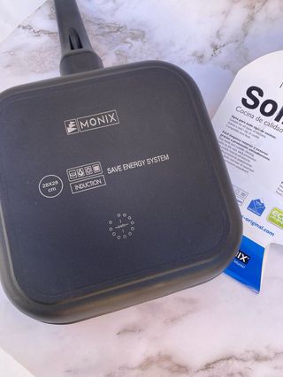 Sartén Grill Monix Solid+ 28cm Antiadherente