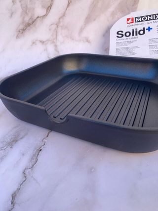 Sartén Grill Monix Solid+ 28cm Antiadherente