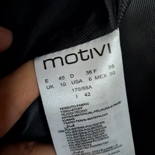 Cappotto Motivi Donna Lungo Lana  Taglia 42 check