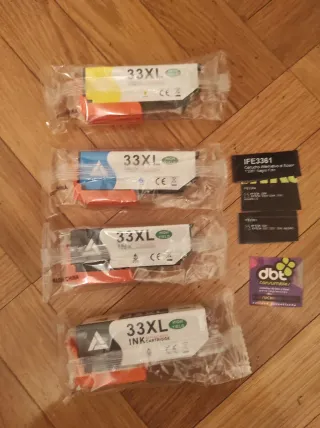 Cartuchos de tinta 33XL (Epson)