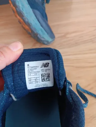 T38 New Balance Zapatillas Trail Running Azul/Verd