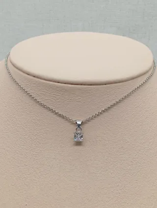 Gargantilla Plata 925 Circonita Agatha