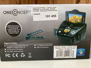 OneConcept 4-in-1 Escáner Foto