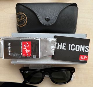 Gafas Ray-Ban Wayfarer P Negras Polarizadas