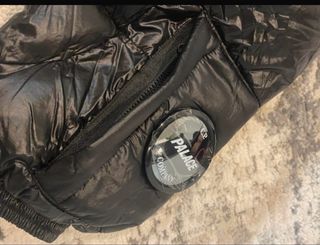 Chaqueta CP Company Negra con Gafas