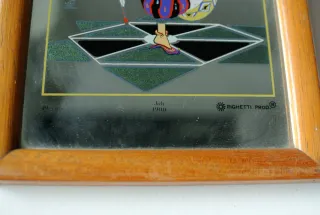 Quadro specchio Liberty Art Decò vintage 30s