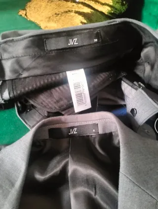 Traje de chaqueta gris