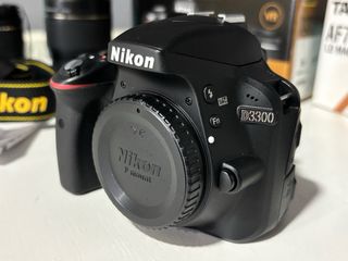 Cámara Nikon D3300 + Lentes + Accesorios