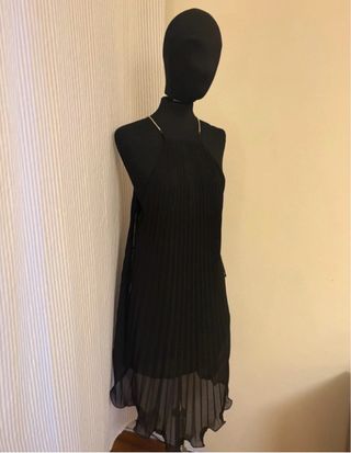 Abito Simona Corsellini Plissé Nero