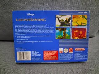 Videojuego El Rey León Super nintendo