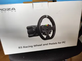 Moza R3 Racing Wheel y Pedales PC
