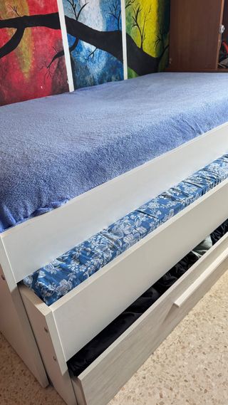 Cama nido con cajón