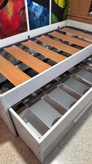 Cama nido con cajón