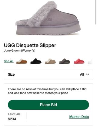 Ugg Pantuflas june gloom Talla 40 Mujer