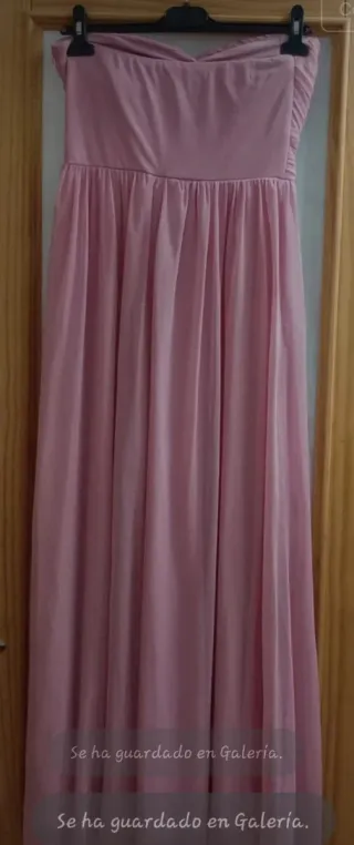 Vestido Fiesta Rosa Talla M