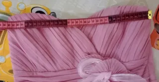 Vestido Fiesta Rosa Talla M