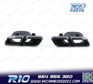 COLAS ESCAPE MERCEDES CLASE C W205 14-18 LOOK C63 AMG