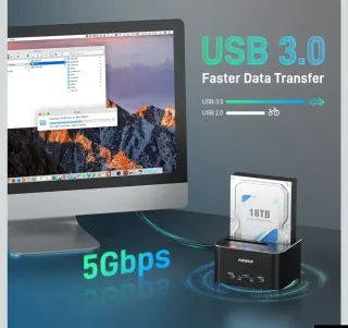 Estación de Acoplamiento FIDECO USB 3.0