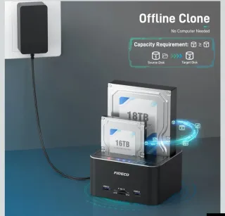 Estación de Acoplamiento FIDECO USB 3.0