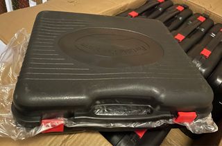 Hornillo Camping Gas Dual Negro/Rojo