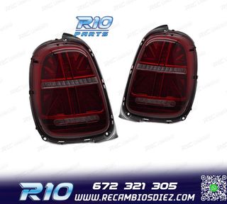 PILOTOS LED MINI COOPER F55 F56 F57 14-17 ROJO AHUMADO