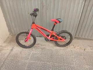 Bici infantil Monty 16"rosa