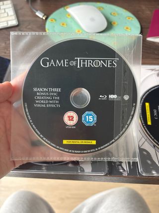 Juego de Tronos Temporadas 1,2,3,4 Blu-ray