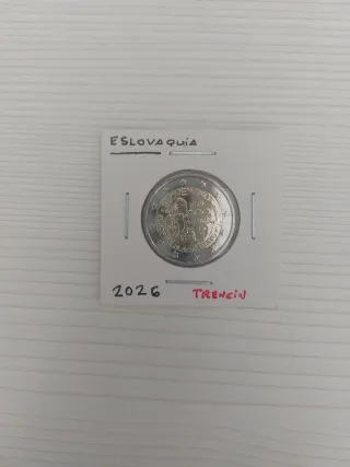 Moneda Euro Eslovaquia 2026