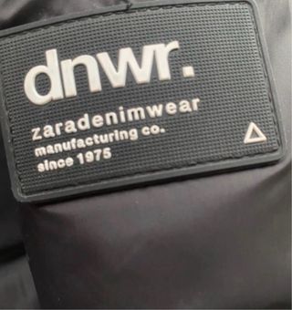 Chaqueta Zara Negra Acolchada