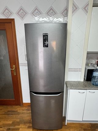 Nevera LG Combi No Frost Acero Inoxidable
