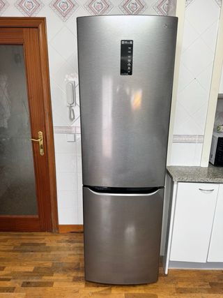 Nevera LG Combi No Frost Acero Inoxidable