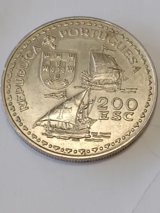 Moneda 200 Escudos Henrique O Navegador