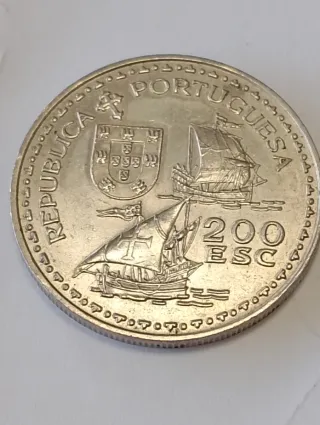 Moneda 200 Escudos Henrique O Navegador