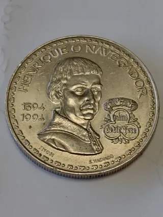 Moneda 200 Escudos Henrique O Navegador
